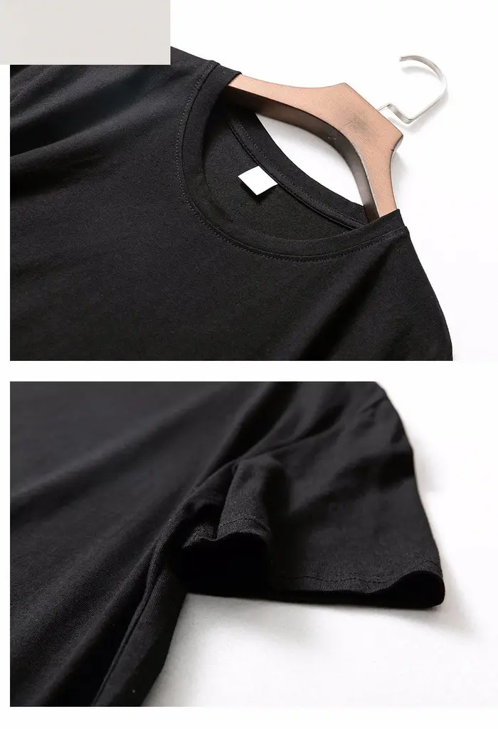 Burton Underhill t-shirt 2 couleurs décontracté col rond ample été