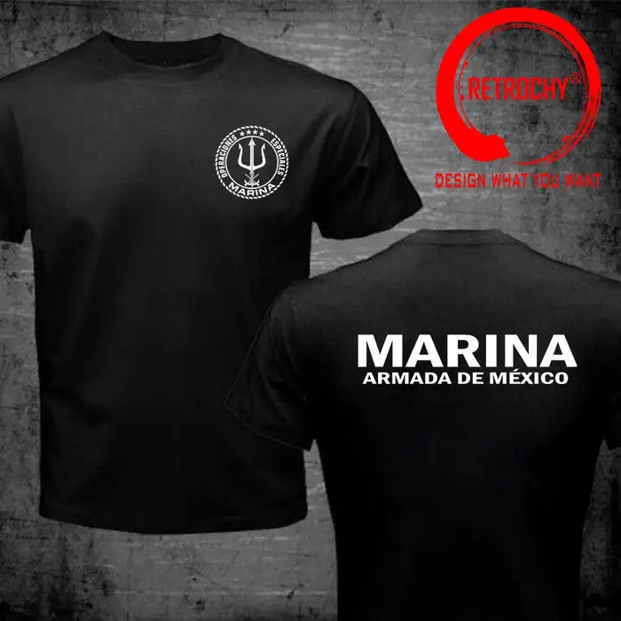 T-Shirt Marines Mexiciens pour Homme