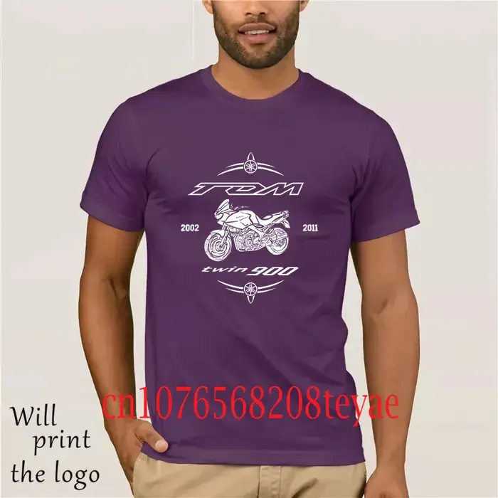 TDM 900 V2 moto course vélo Fans T-Shirt décontracté col rond ample été T-Shirt pour hommes