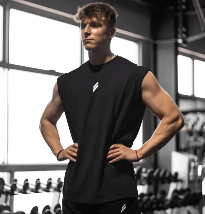 Débardeur sans manches pour homme, séchage rapide, fitness, musculation, mode masculine, maillot de
