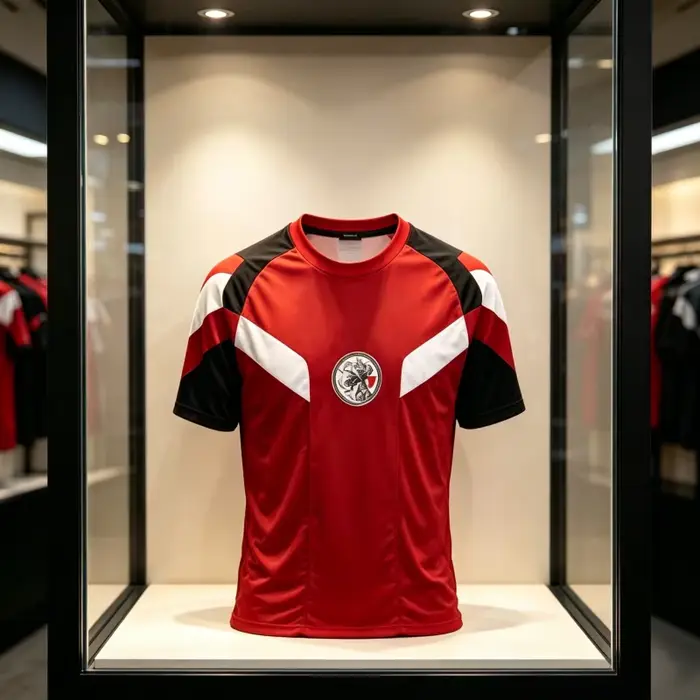 Maillot d'entraînement Ajax 2026 - T-shirt au design rétro Y2K - Confortable, respirant, durable, ha