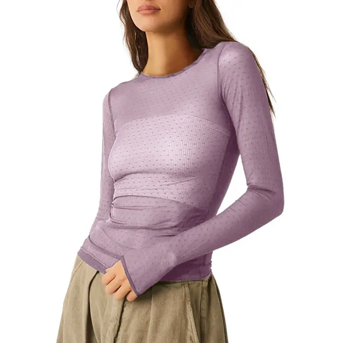T-shirt à manches longues pour femmes