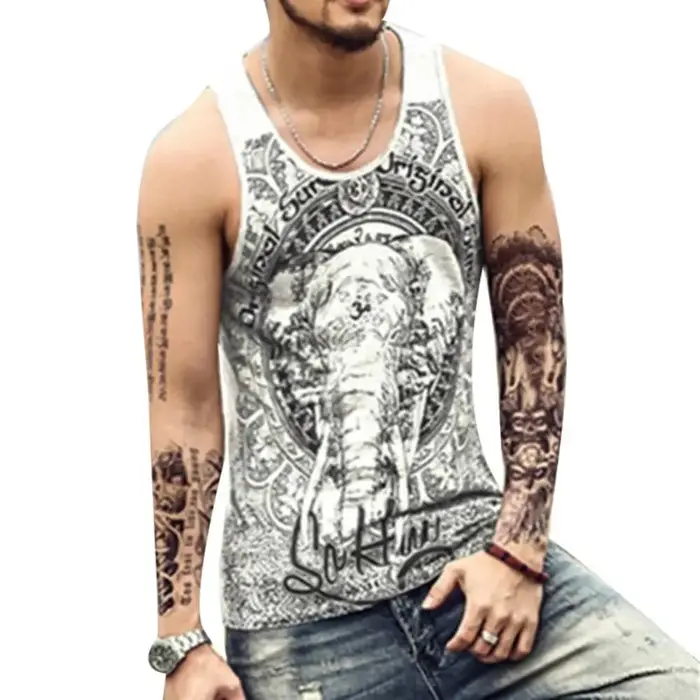 Gris hommes débardeur décontracté Fitness Singlets marque hommes sans manches Gasp Hip Hop gilet élé