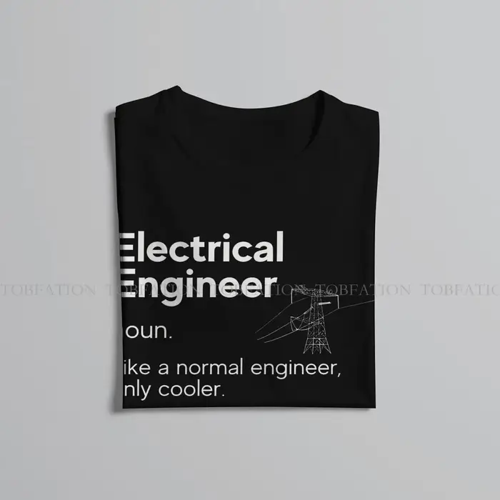 Définition Geek t-shirt Unique ingénieur électricien électrique confortable idée cadeau créative