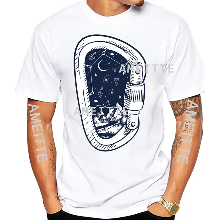 T-shirt d'escalade à manches courtes pour hommes
