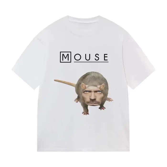 T-shirt à motif amusant House Mouse MD pour hommes et femmes