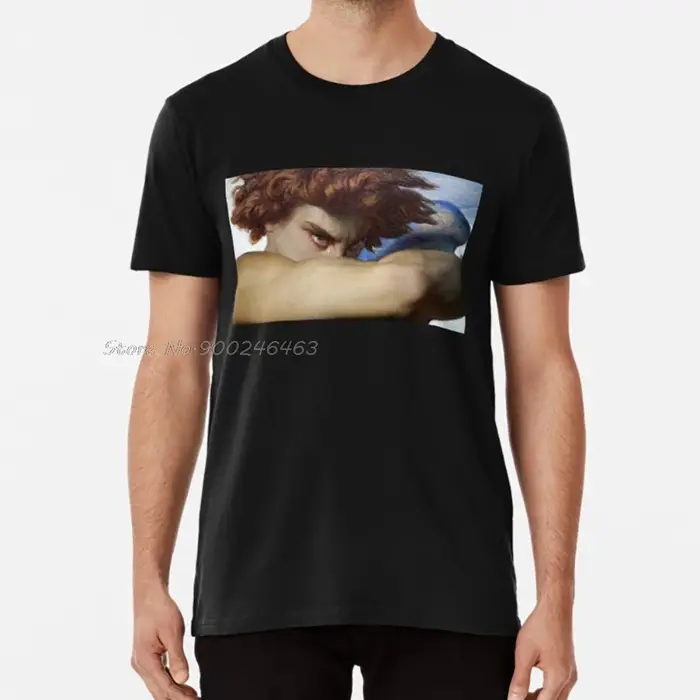 Ange déchu (détail) t-shirt Alexandre Cabanel Rennaisance chérubin