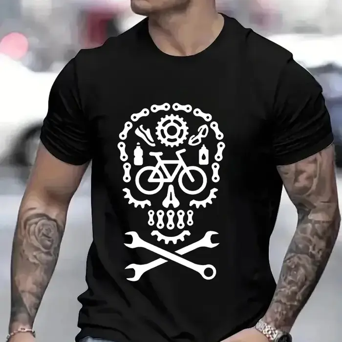 T-shirt de cyclisme à manches courtes pour homme