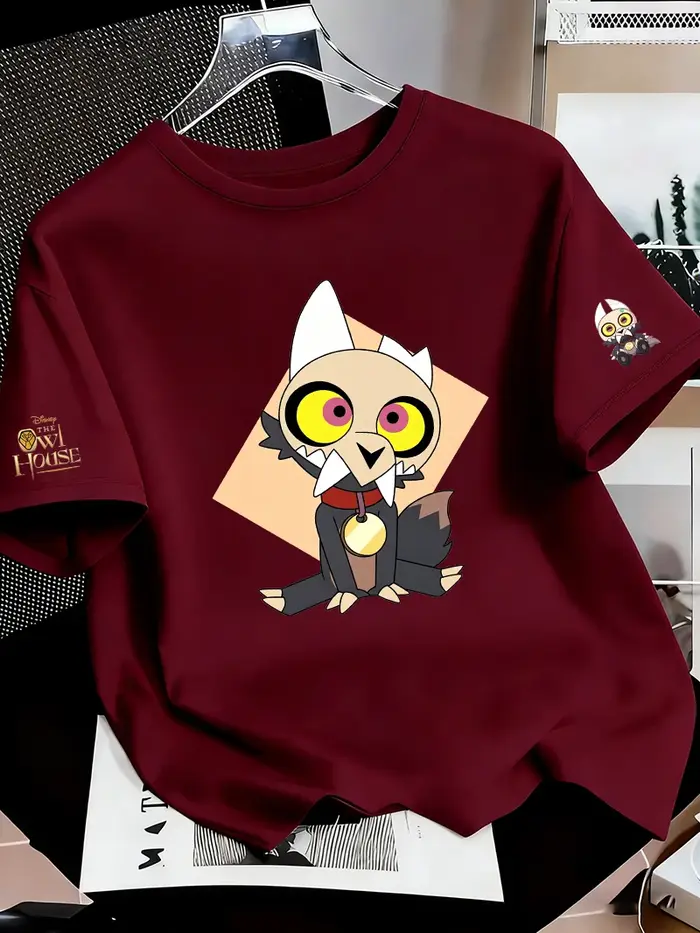 The Owl House King Anime T-shirt d'été pour homme et femme