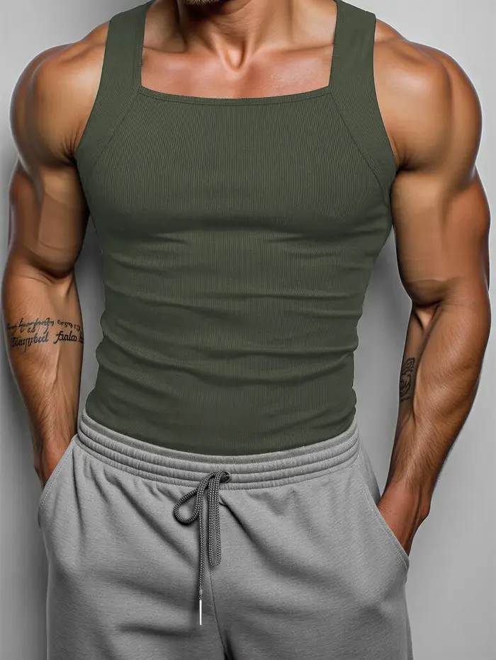 Nouveau débardeur pour homme, sportif, décontracté, polyvalent, vêtement supérieur à la mode pour ho