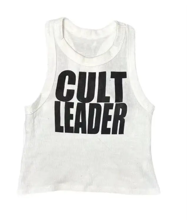 Vinatge gilet vêtements esthétique sans manches amant réservoir Punk Y2k années 90 femmes gothique mince imprimé graphique mignon Grunge culture Sexy hauts