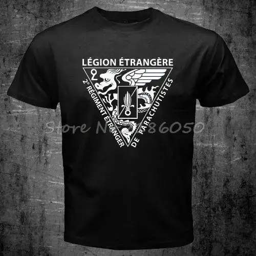 T-shirt en coton Swag des forces spéciales de la légion étrangère française pour hommes
