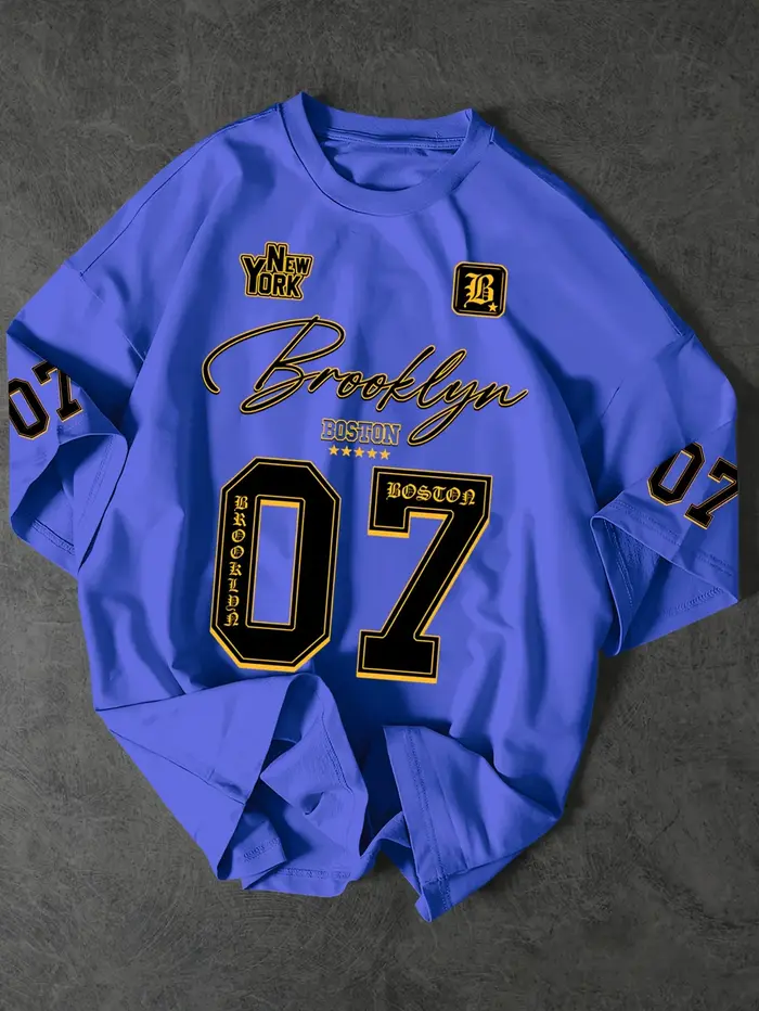 T-shirt graphique Brooklyn New York pour hommes et femmes