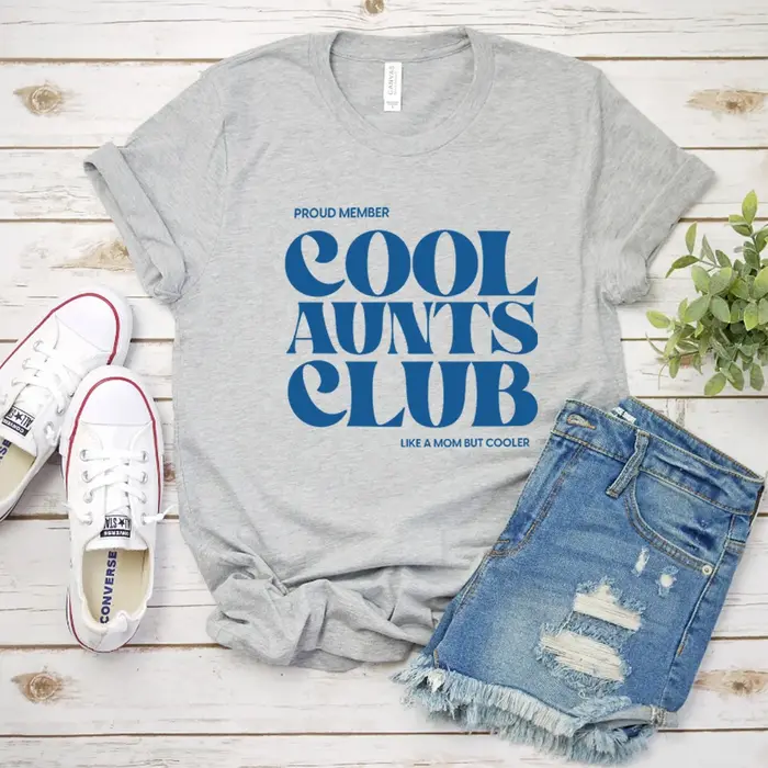 Cool tante Club graphique t-shirts Cool tante chemises Cool tante Club promu à tante chemises future