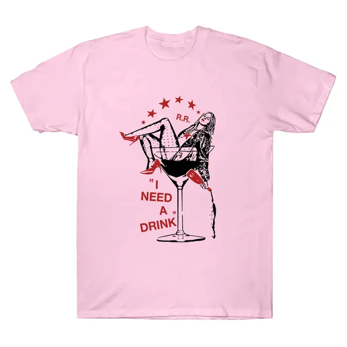 Renouve Rapp j'ai besoin d'une boisson t-shirt