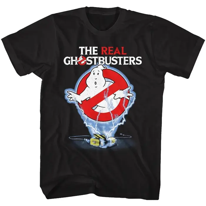 T-shirt graphique avec logo Ghostbusters Who You Gonna Call