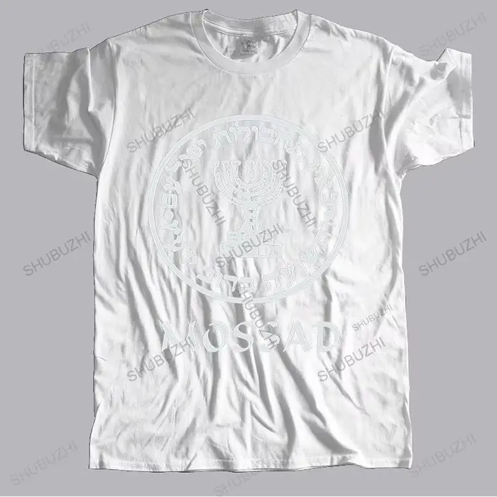 T-shirt manches courtes homme, estival et à la mode, en coton, T-Coalition MOSSAD, volatilité, médic