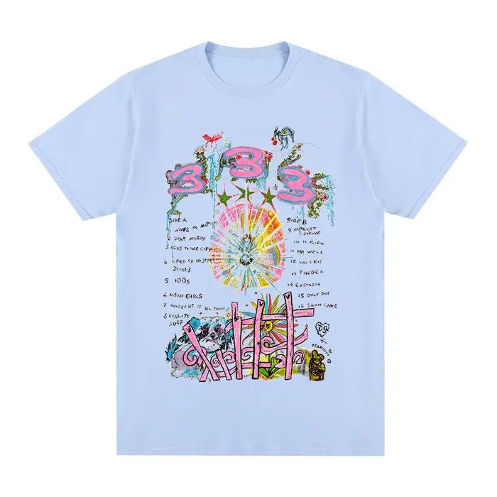 Bladee-T-shirt Hip Hop pour hommes et femmes, T-shirt en coton suédois, Nouvelle volatilité, Médicam
