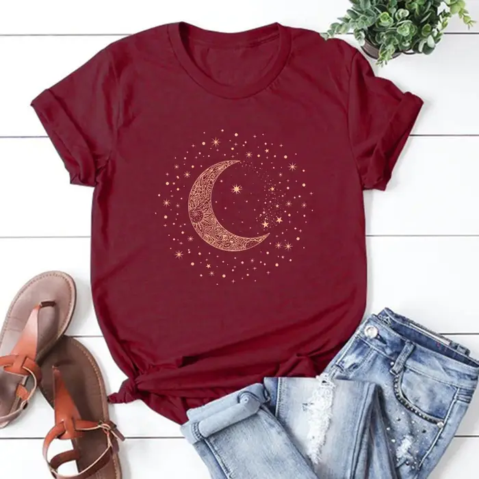 T-shirt Mystique Phases de Lune
