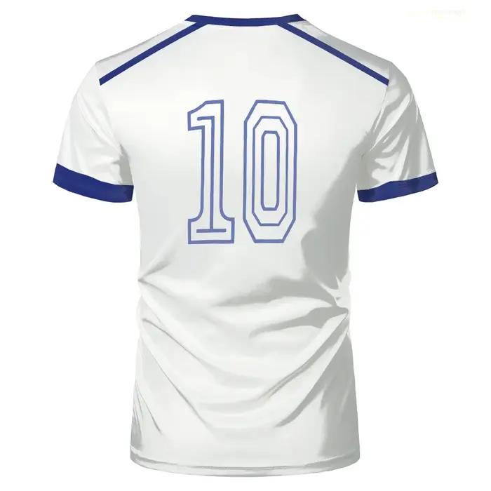 Capitaine graphique t-shirts été hommes Anime Football Club t-shirt 2024 équipe