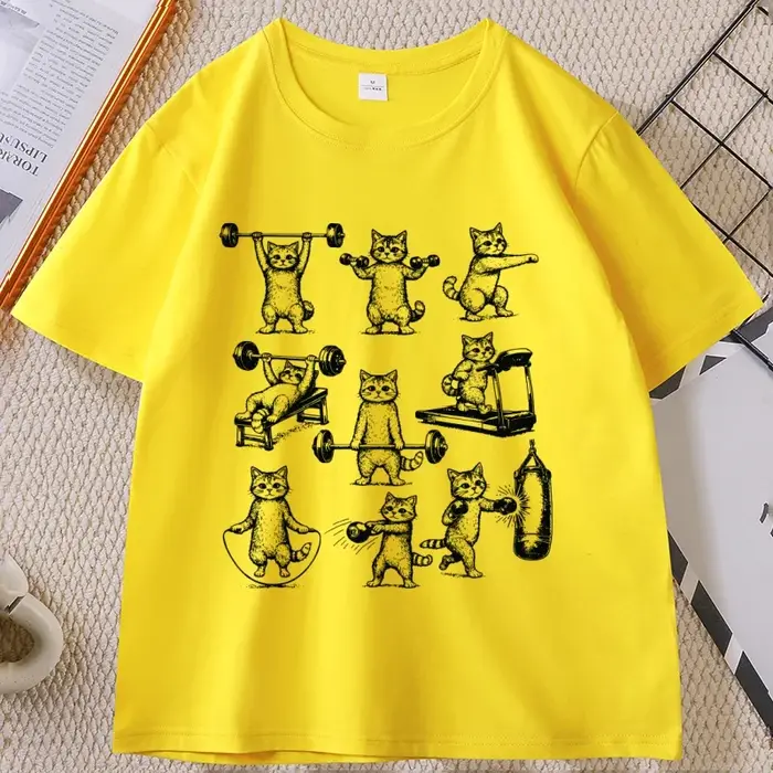 T-shirt de sport amusant pour hommes et femmes