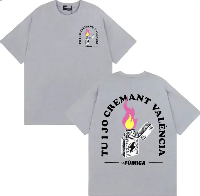La Fumiga Tu I Jo crémant València Merch T-shirt vêtements pour hommes gothique haute rue