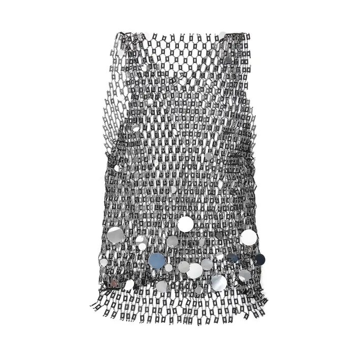 Débardeurs hommes strass résille brillant haut musculaire homme voir à travers gilet rond paillettes