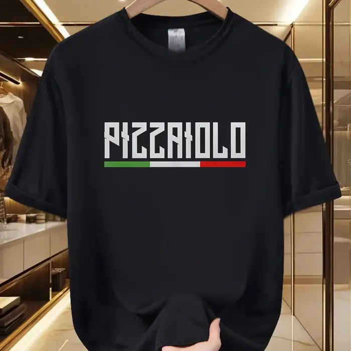 T-shirt graphique Pizzaiolo italien