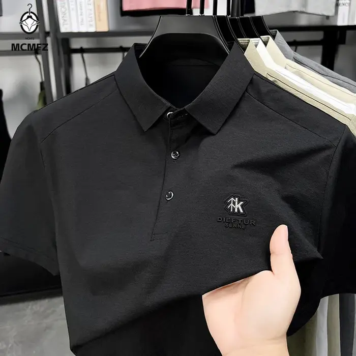 Polo à manches longues pour homme