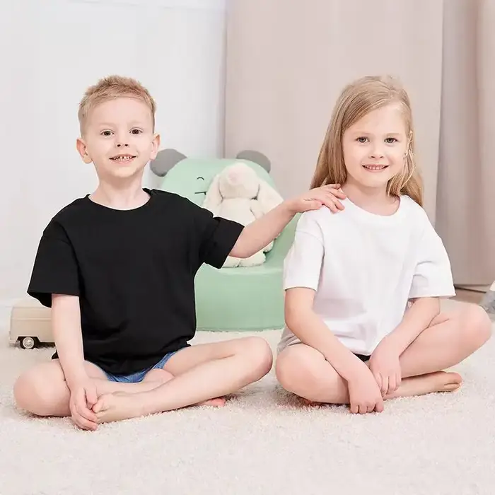 T-shirt d'été en coton doux pour garçons