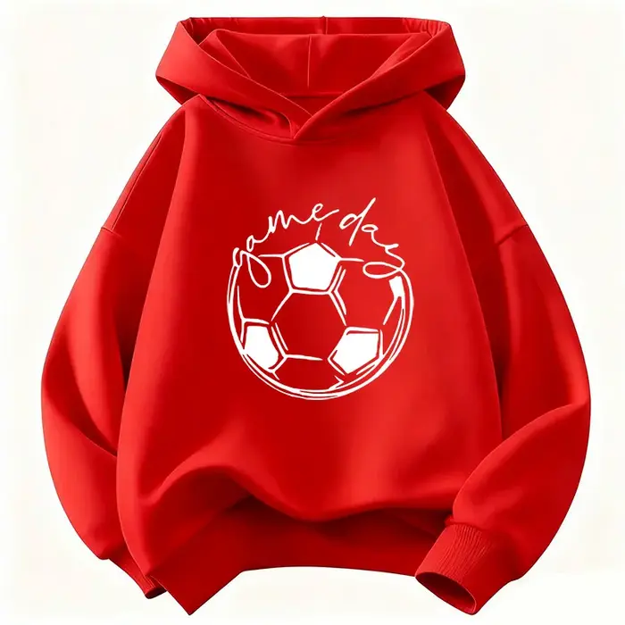 Sweat-shirt à capuche Fun Football Game Day