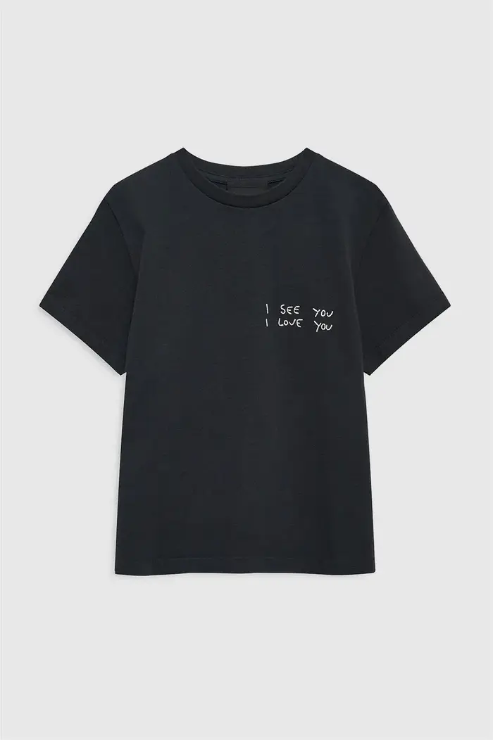 T-shirt décontracté pour femme en coton 100% blanc ou noir, nouvelle collection été 2026, à manches 