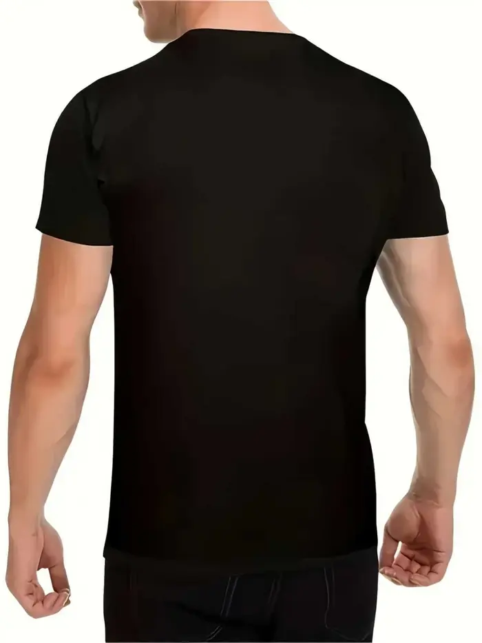 T-shirt d'été pour homme avec imprimé style aquarelle de Oia