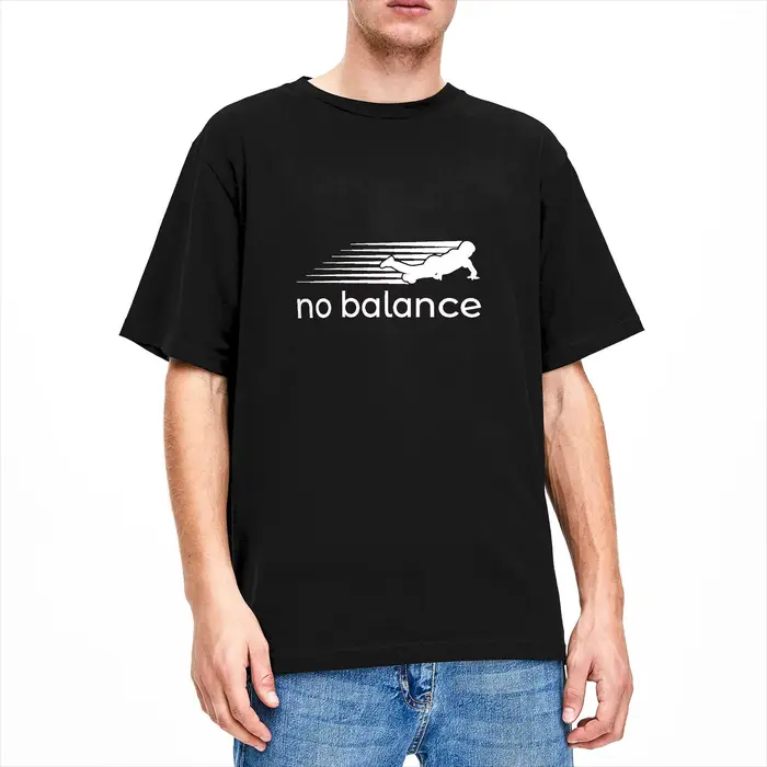T-shirts pour hommes No Balance Novelty 100% coton
