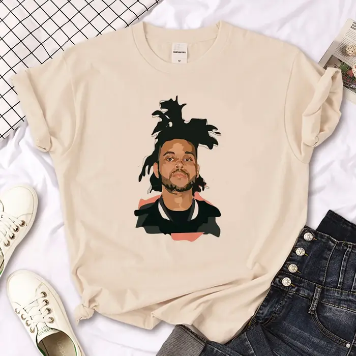 The Weeknd t-shirt hommes anime designer japonais haut mâle anime drôle y2k vêtements