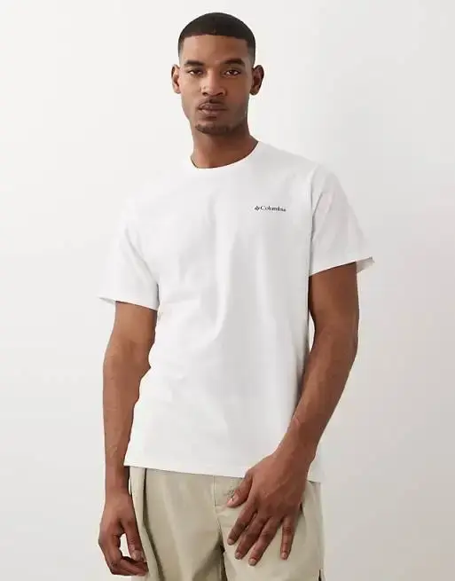 T-shirt graphique CSC Outdoor en blanc