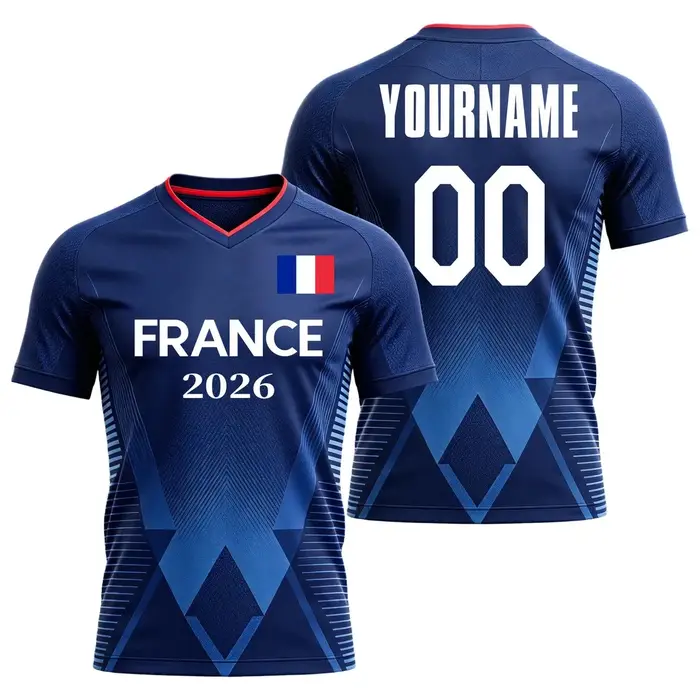 T-shirt de football d'été pour hommes et femmes