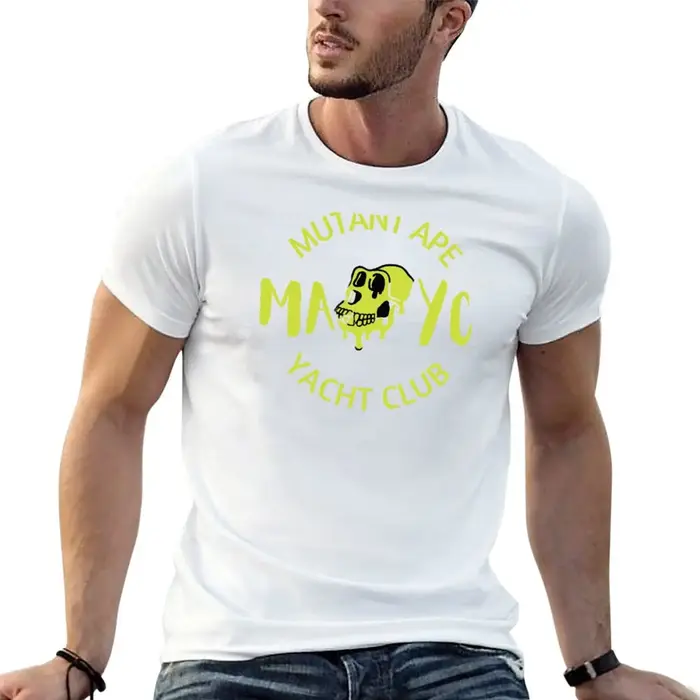 Bored Ape Yacht Club - T-shirt graphique fantaisie MAYC pour collectionneur de NFT, humoristique sur le thème des NFT