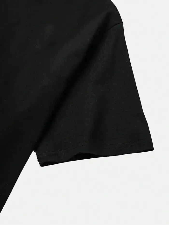 T-shirt humoristique « Fih Is Calling Meme » – Haut tendance à imprimé géométrique