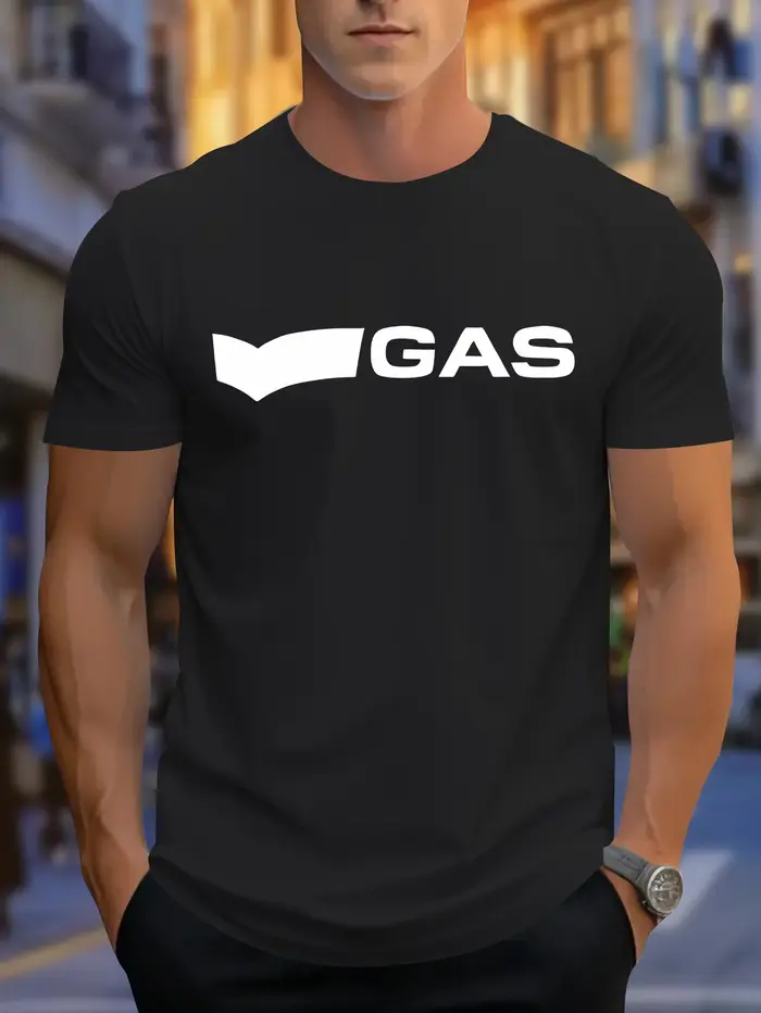T-shirt à manches courtes et col rond pour hommes, 100% pur coton, à la mode, sport décontracté, amp