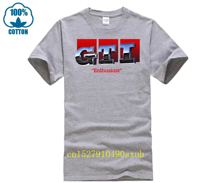 JDM GTI – T-Shirt à manches courtes et col rond pour homme