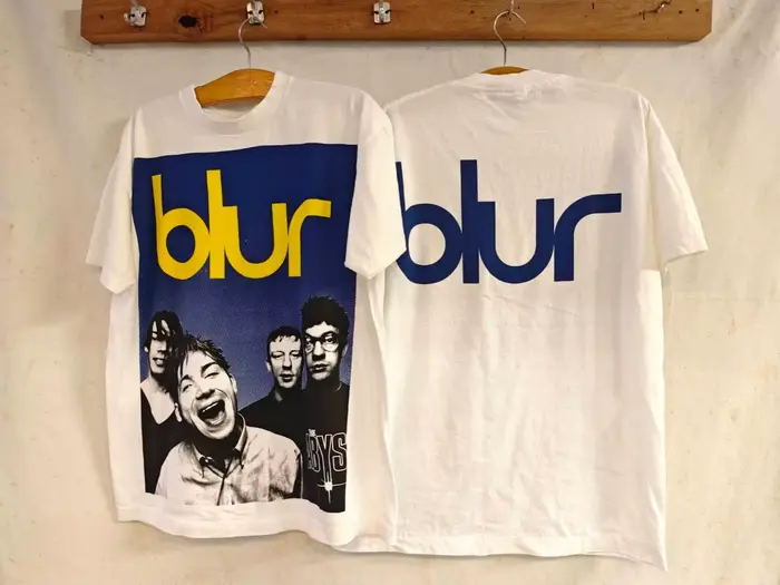 T-shirt imprimé Blur British Rock Band