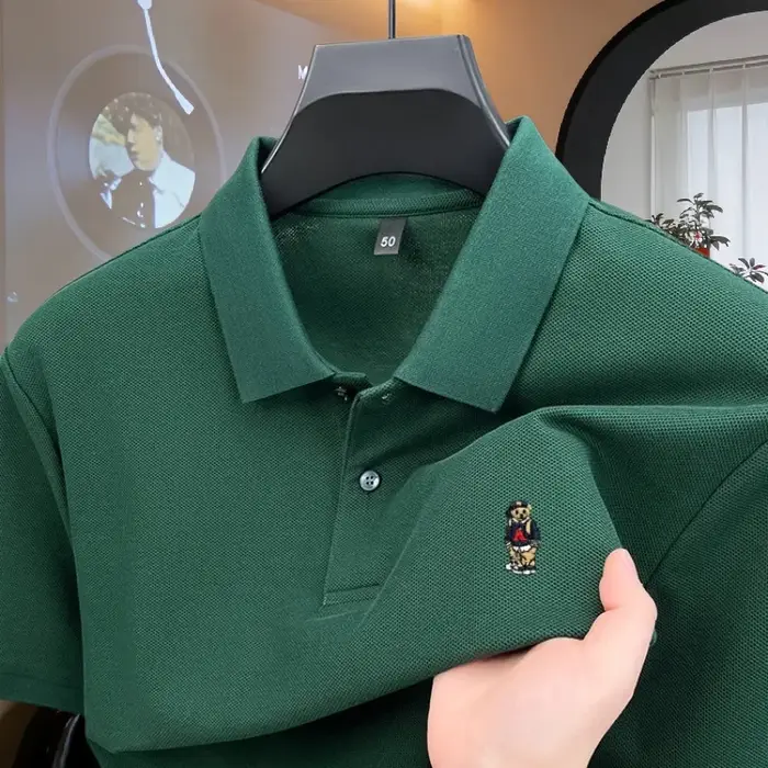Polo à manches courtes pour homme