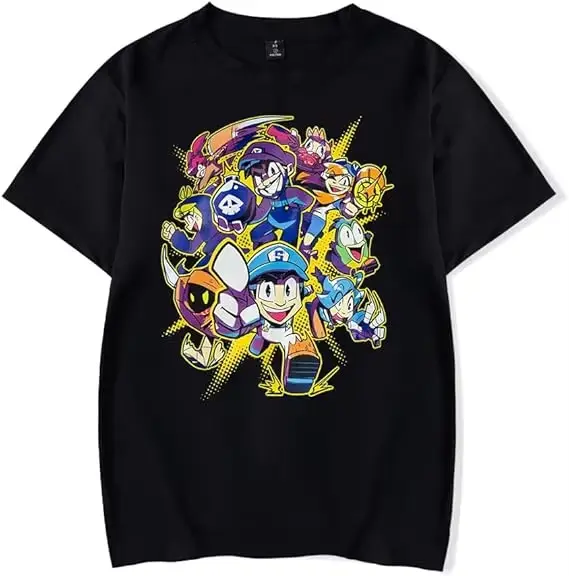 SMG4 T-Shirt unisexe hommes dames mode été chemises à manches courtes décontracté Streetwear
