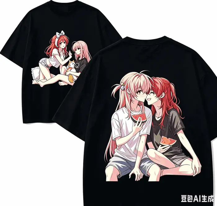 T-shirt Bocchi The Rock pour amoureux de l'anime, en coton Harajuku, nouveau modèle, mode rétro, sur