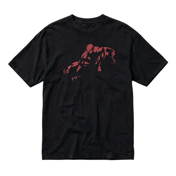 T-shirt Spider-Hero Été 2026 100% Coton Style Zendaya Vêtements de Célébrité Homme et Femme Manches Courtes Ample Décontracté Y2K