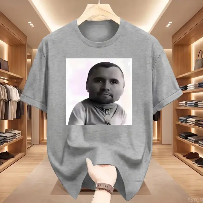 T-shirt graphique drôle Charlie Kirk Baby Face Meme pour hommes et femmes