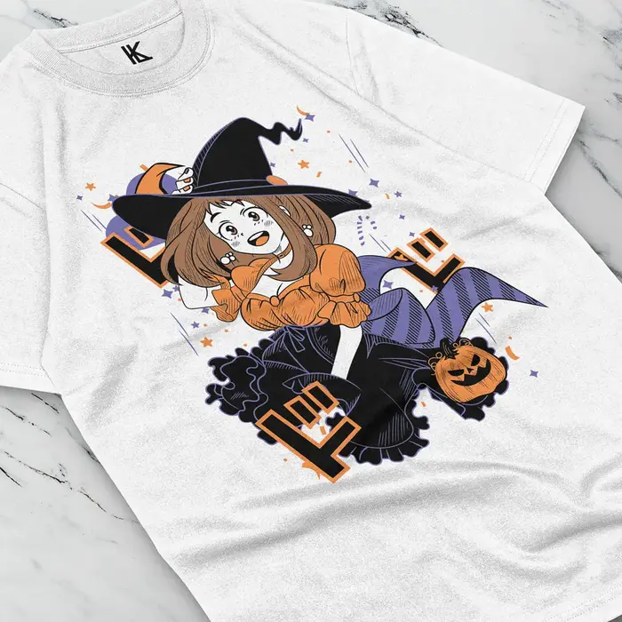 T-shirt OchCabo BNHA, OchProgress Uraraka, Boku No foreHalloween TShirt