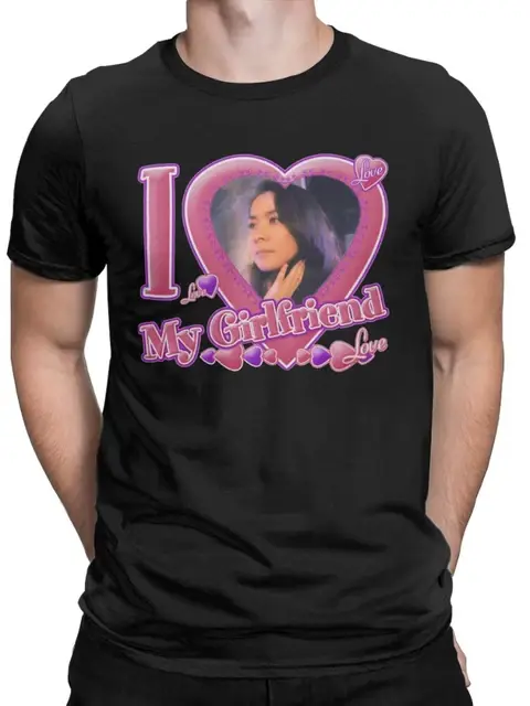 T-shirt personnalisé I Love My Girlfriend