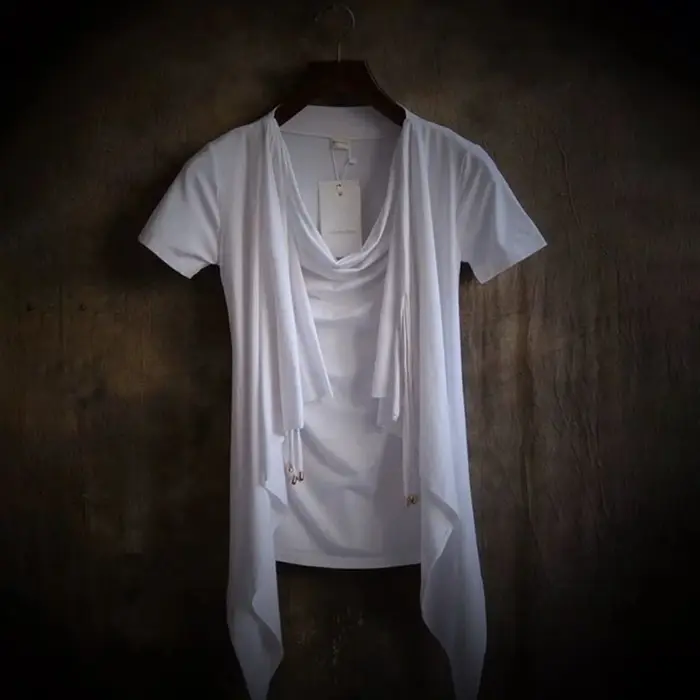 T-shirt homme uni à manches courtes